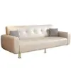 Sofá cama plegable, doble propósito para sentarse y acostarse, adecuado para apartamentos pequeños, sala de estar, sofá de tela de dos plazas, sofá cama multifuncional para propiedades de alquiler