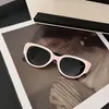 Óculos de Sol Novos 2024 Femininos Óculos com Toque de Luxo Tendência Masculina Proteção Solar para Dirigir Proteção UV Óculos de Sol para Rosto Grande Rosto Redondo