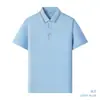 Directamente del fabricante, polos para hombre hechos de algodón mercerizado de lyocell, antibacterianos y transpirables, camisetas de manga corta para hombre, ropa de trabajo corporativa con impresión de logotipo