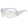 Nuevas Gafas de Sol de Moda para Chicas Calientes Estrella de Cinco Puntas Gafas Deportivas de Ciclismo para Hombres Elegantes Europeas y Americanas Gafas de Sol Futuras para Mujeres