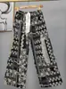 Pantalones de pijama de algodón para mujer, verano, finos, estampados, casuales, de pierna ancha, pueden usar mujeres embarazadas, comercio exterior, pantalones de talla grande