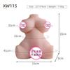 Muñeca Sólida de Silicona Completa de Medio Cuerpo Sin Esqueleto, Masturbador Masculino Hecho en Molde, Taza de Avión, Vagina y Glúteos Vírgenes, Venta al por Mayor y Dropshipping