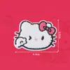 Parches Bordados de Dibujos Animados para Ropa, Bordado de Toallas, Parches Bordados de Gato Anime, Parches Termoadhesivos, Accesorios para Ropa