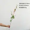 2025 Novo Delfínio 3 Cabeças Artificial Delfínio Flor Fada Seda Material Primavera Pequeno Fresco Violeta