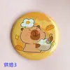 Insignia de Dibujos Animados de Capibara Linda para Niños, Broche Decorativo de Hojalata, Regalo Pequeño, Personalizable con Diseño Personalizado