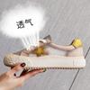 2026 Verano Nuevos Zapatos de Mujer Versátiles Zapatos Blancos Estilo Étnico Retro para Mujer Zapatos de Vestir Moda Cuero Genuino Zapatos de Mujer Venta al por Mayor