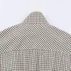 Chamarra Bomber de Cuadros de Moda Versátil Estilo Europeo y Americano Nueva Otoño 2026 para Mujer 3046211