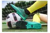 Chuteiras de Futebol Profissionais São Leves, Respiráveis, Antiderrapantes e Resistentes ao Desgaste, Adequadas para Vários Tipos de Campo para Melhorar o Desempenho Esportivo, Unhas Longas Quebradas, Multicor