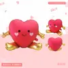 Nova Base Cartoon de Amor para o Dia dos Namorados e Festival Qixi, Cenário de Proposta em Inglês, Balões de Folha de Alumínio