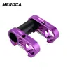 Meroca Bicicleta Plegable Doble Potencia 25.4mm Aleación de Aluminio Manillar Ajustable Potencia SP8 Accesorios de Potencia Modificados