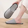 Pantuflas Desechables de Hotel Cinco Estrellas, Pantuflas Gruesas Antideslizantes para Hospitalidad en Casa de Huéspedes, Venta al por Mayor con Logo