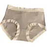 Ropa Interior Sin Costuras para Mujer, Suave y Amigable con la Piel, de Cintura Media, Talla Grande, Transpirable, Sin Marcas, para Chicas, Primavera y Verano 40-75 kg