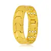 Pulsera esférica hexagonal transfronteriza con un toque de alta gama, pulsera ancha desmontable cuatro en uno para hombre, accesorio de mano de comercio exterior europeo y americano