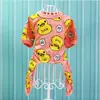Ropa para Perros Estilo Primavera y Otoño, Trajes de Cuatro Patas para Gatos y Perros Pequeños a Medianos, Teddy, Pomerania, Chihuahua, Ropa para Mascotas Patito Amarillo