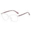 Gafas Pequeñas Frescas y Sencillas Estilo Coreano para Mujer, Estilo Lujo Accesible, Patas con Textura de Madera, Monturas de Gafas de Moda, Gafas Planas de Moda con Filtro de Luz Azul
