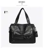 Produto popular de comércio exterior: Bolsa feminina de couro PU, bolsa para o dia a dia, bolsa de ombro e transversal casual vintage, bolsa tote de grande capacidade