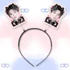 Diadema de Resorte 3D Ziyu Diadema Pasador Merchandising de Concierto Soporte Mismo Estilo Tiktok