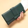 Carteira Longa Feminina 70% de desconto Versão Coreana Estilo Fresco Porta-Moedas Estudantil Multifuncional Carteira com Fivela Comércio Exterior