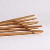 Palillos domésticos de bambú de 26.5 cm auténticos para olla caliente 10 pares de palillos de bambú carbonizado palillos de bambú alargados venta al por mayor