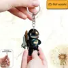 Chaveiro Pingente de Acrílico Plano de Astronauta Transfronteiriço Pingente de Carro Pingente de Retrovisor Pingente de Mochila