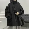 Nova jaqueta masculina casual Pu jaqueta masculina bonita moda coreana primavera e outono marca de moda guaxinim jaqueta de outono jaqueta