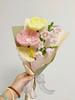 Ramo de palitos retorcidos DIY hecho a mano Tulipán paquete de material para flores caseras tejido haz tu propio ramo regalo para novia