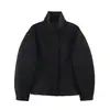 Chaqueta Corta de Cuello Alto Transfronteriza Europea y Americana Moda Otoñal Nueva Versátil