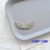 Agarra Corona Pequeña Brillante de Diamantes Accesorios de Corona de Aleación Accesorios Hechos a Mano para el Cabello Material para Tocado Accesorios de Lazo