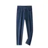 Jeans Casual Lavado de Alta Qualidade Personalizado para Homens, Jeans Casual Tendência para o Dia a Dia, Negócios, Slim-Fit, Stretch, Perna Reta