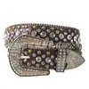 Cinturón de Pedrería para Mujer con Incrustaciones de Diamantes, Cinturón Blanco, Accesorios Punk para Jeans, Cinturón de Moda, Venta al por Mayor del Fabricante