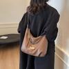 Bolso de Moda para Mujer Estilo Coreano Moderno Bolso Tote de Gran Capacidad Nuevo Otoño 2025 Nicho de Gama Alta Bolso de Hombro Simple