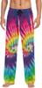 2025 AliExpress Amazon Nuevos Pantalones de Pijama para el Hogar con Estampado Abstracto 3D Explosiones Transfronterizas Pantalones de Pareja Graffiti