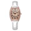 Reloj de marca suiza para mujer, correa de acero de moda, reloj de cuarzo, correa de reloj para mujer, resistente al agua, comercio exterior, relojes transfronterizos al por mayor