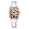 Reloj Nuevo de Marca para Mujer Resistente al Agua Reloj de Cuarzo Correa de Cuero Casual de Negocios Elegante Reloj para Dama Comercio Exterior Transfronterizo
