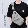 Bolsa de pecho ajustada antirrobo para pistola para hombre Bolso de mano nuevo Bolsa de almacenamiento Mochila con hombro Bolso bandolera Mochila pequeña de viaje para mujer