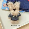 Juguete Colgante de Peluche de Perro Original Elegante, Perro Doodle de Pelo Rizado Juguete de Moda, Accesorio de Mochila Cultural Creativo para Estudiantes