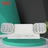 Marca Dengfeng Df-1 Padrão Americano 120-277V Luz de Emergência Branca de Cabeça Dupla Recarregável com Certificado de Certificação U/L