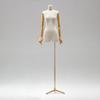 Tienda de Ropa Estilo Coreano Modelo de Pecho Pequeño para Niña Accesorios Estante de Exhibición para Ventana Modelo de Exhibición de Medio Cuerpo Estante Maniquí Mesa de Cuerpo Completo