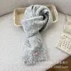 Bufanda de Lana de Alpaca para Niños 2026 para Niñas, Mezcla de Lana de Invierno, Estilo Coreano, Moderno, Tejido, Unisex, Mayoreo