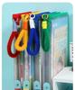 Bolsa de Clasificación de Asignaturas, Bolsa Transparente para Documentos, Bolsa de Malla con Cremallera para Exámenes y Tutorías, Bolsa para Almacenar Archivos y Exámenes, Papelería