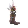 Adornos de Jarrón de Resina Creativos Transfronterizos Botas de Vaquero Occidentales Contenedor para Arreglos Florales Hidropónicos Decoración del Hogar de Lujo Ligero para la Sala de Estar