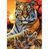 Comercio exterior, animal, águila, tigre, gato, pintura de diamante DIY 5D, diamante redondo, diamante completo, pintura de diamante, bordado de diamantes, fábrica al por mayor