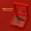 Broche Patriótico de Dia Nacional Insígnia Vermelha Estrela de Cinco Pontas Mapa da China Bandeira Vermelha Servir o Povo Alfinete Acessórios Comemorativo