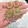 Conjunto de Collar y Pendientes de Perlas Multicapa Estilo Palacio Retro, Joyería Versátil Inspirada en el Diseño de Lujo Ligero, Accesorios Exquisitos de Nicho