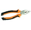 Li Eagle Source Factory Direct Alicate de Arame com Cabo de Pele de Tigre Bicolor de 6-8 Polegadas Estilo Alemão Polimento Fino Aço Carbono 45