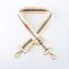 Correa de bolso versátil de lona de nailon colorida y ensanchada para mujer, accesorio de correa ancha para el hombro, adecuada para llevar al hombro o cruzada, reemplazable y ajustable