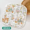 Productos para Maternidad y Bebé Toalla Cuadrada de Gasa de Algodón Puro Toalla Facial para Recién Nacido Toalla para Saliva Clase A Amigable con la Piel Absorbente Toalla Cuadrada para Bebé