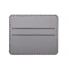 Funda Protectora Simple Ultradelgada para Tarjeta de Identificación, Tarjetero para Mujer, Tarjetero de Cuero, Cuero de PU, Adecuado para Tarjetas de Crédito, Tarjetero con Múltiples Ranuras para Tarjetas