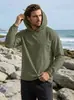 Estación independiente transfronteriza ropa de hombre top con capucha de algodón estilo americano talla europea manga con puño jersey sudadera casual de manga larga para exteriores