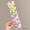 Pinzas para el pelo de niños que no dañan el pelo, lindas pinzas BB de estrella de cinco puntas para niñas, pasadores para flequillos y patillas, accesorios para el pelo de bebé